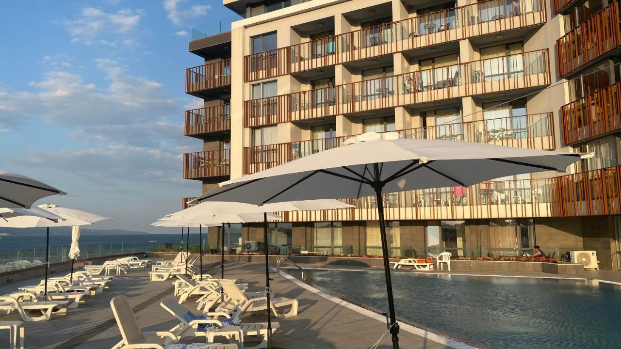Paradiso B 210 Private Sea View Studio Nessebar Eksteriør billede